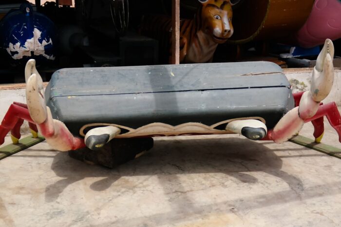 Intrepid-Travel-Ghana-Accra-Tradition-Coffin-Profession-Shape-Crab-Lobster-GettyImages-1057832118